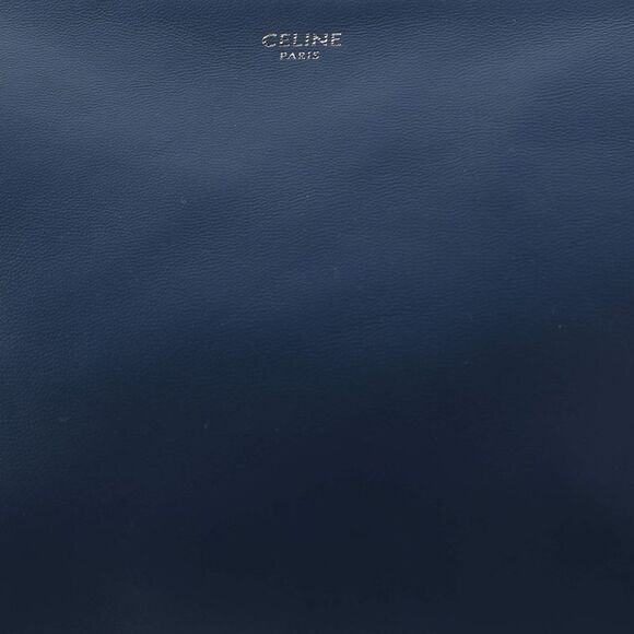 Celine Trio Crossbody Bag Leather Small Blue - Picture 6 of 7